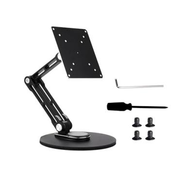 Imagem de Suporte para monitor VESA, compatível com monitores de até 19 polegadas, suporta furos de montagem VESA de 50 x 50 / 75 x 75/100 x 100 (mm), suporta rotação de vários eixos, portátil ajustável e