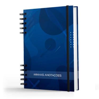 Imagem de Caderno De Anotações -200 Pg- Coleção Geo - Circle Blue - NISTI PRINT