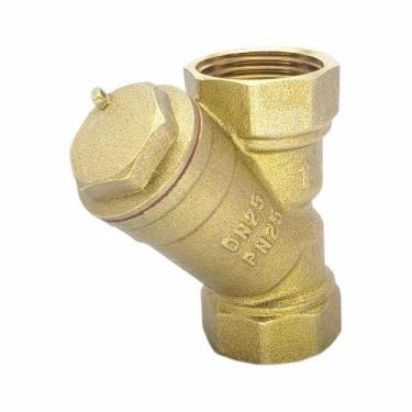 Imagem de Filtro Y 3/4 pol. Latão Forjado Tela Em Inox ASK - DRUCK