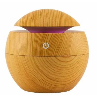 Imagem de Mini Umidificador Aromatizador Ambientes Tipo Madeira KJR-013