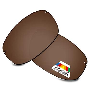 Imagem de Bwake Lentes de reposição para óculos de sol Maui Jim Makaha MJ405 - marrom canela polarizado