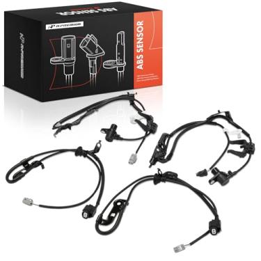 Imagem de A-Premium Sensor de velocidade da roda ABS dianteiro e traseiro 4 peças compatível com modelos Toyota - Camry 2006