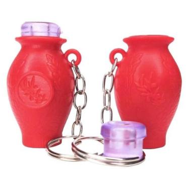 Imagem de Chaveiro Botija Vermelho Porta Óleo - 50 Unidades - no-brand