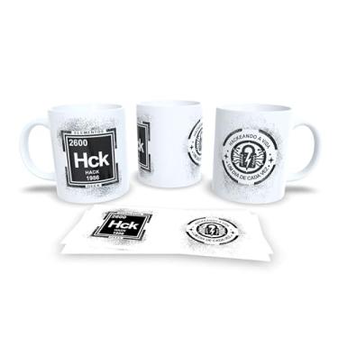 Imagem de Caneca Geek Elementos 42, Cerâmica Branca, Design Nerd com Símbolo Científico, Estilo Retro 1977 (15056)