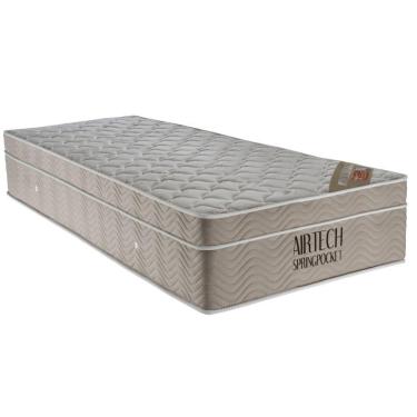 Imagem de Colchão Solteiro Ortobom Airtech Spring Pocket 88x188x25cm