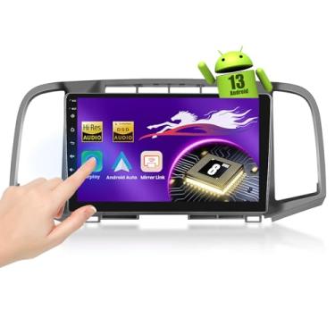 Imagem de Rádio veicular Qualcomm 8 Core 4G + 64G para Toyota Venza 2008-2016, tela sensível ao toque QLED de 9 polegadas 1280p Android estéreo com carplay sem fio Android Auto, GPS/6G WiFi/DSP/Bluetooth/SWC