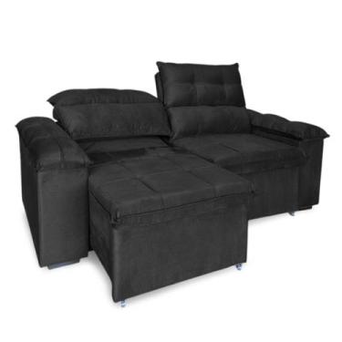 Imagem de Sofá Retrátil e Reclinável 2 Lugares Verona 2,00m - Élpis Móveis - Élp