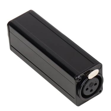 Imagem de Isolador de circuito de aterramento Xlr Audio, eliminador de zumbido de canal único, filtro compacto de redução de ruído para estúdios e som ao vivo