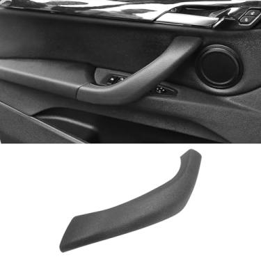 Imagem de Jaronx Compatível com BMW X1/X2 Tampa da maçaneta da porta, substituição da tampa externa da maçaneta da porta do lado direito compatível com BMW X1 F48 2016-2022, X2 F39 2018-2023 (esquerda, preta)