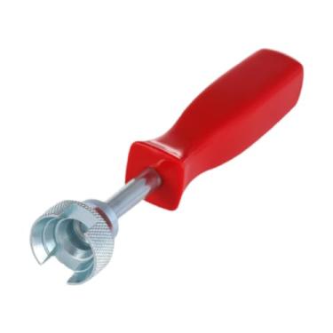 Imagem de Ysyqkn Ferramenta Universal para Remoção de Molas de Freio, Compressor de Molas, Reparo Versátil, Robusta, Cabo Confortável, Vermelho, Tamanho real