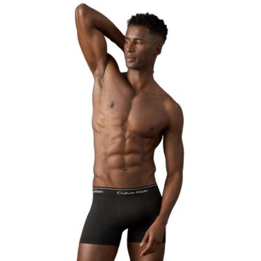 Imagem de Cueca Trunk Seamless Modern Logo Calvin Klein Preta Del0029