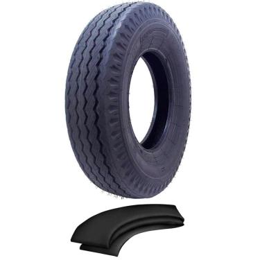 Imagem de Kit Pneu 750-16 116/114l 10 Lonas At52 Anteo + Câmara TR75A