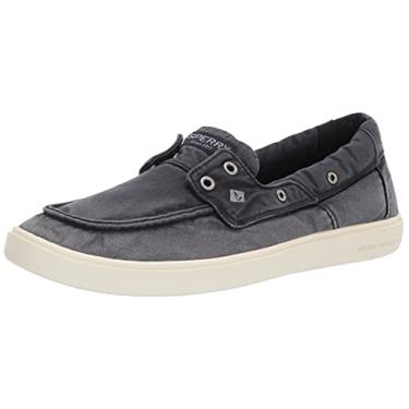 Imagem de Sperry Tênis masculino de 2 ilhoses Outer Banks, Sarja preta, 11