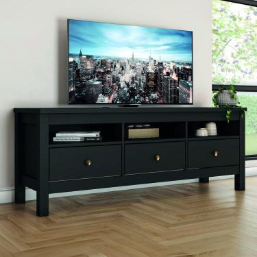 Imagem de Rack para TV Ate 65 Polegadas 03 Gavetas Indiana Henn