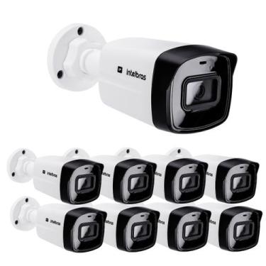 Imagem de Kit 9 Câmeras IP 2 Megapixels Full HD 30m PoE VIPC 1230 B G2 Intelbras