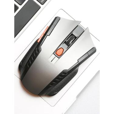 Imagem de Mouse sem fio para laptop, mouse de computador de 2,4 GHz, 3 DPI ajustáveis, mouse USB sem fio com receptor USBA, para laptop, PC, computador, Chromebook, notebook
