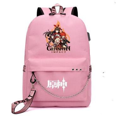 Imagem de Mochila escolar Genshins Impacts K para crianças