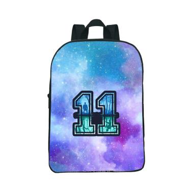 Imagem de Mochila escolar Eleven Anime para crianças em poliéster