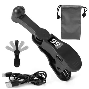 Imagem de Clicker Automático para Smartphone, Clicker Automático Tela Celular com Velocidade Ajustável com Cabo Dados e Bolsa Armazenamento Ferramenta Cliques Contínuos e Rápidos para Vídeos Curtos