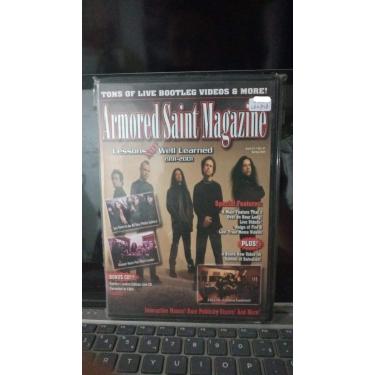 Imagem de ARMORED SAINT MAGAZINE - LESSONS NOT WELL LEARNED (NACIONAL) [CD + DVD]