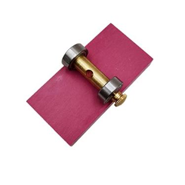 Imagem de Pedra de polimento de gramatura 3000, pedra de afiar rubi com suporte de afiação de lâmina de chave de fenda de reparo de relógio