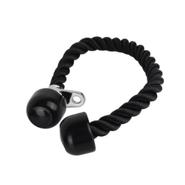 Imagem de aqxreight Corda de Exercício de Tríceps Corda de Braço de Fitness Resistente Acessório de Cabo de Tríceps de Puxar para Baixo de Academia Com Acessórios de Cabo Mosquetão Os Exercícios Projetados