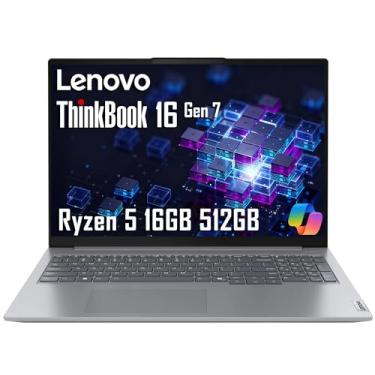 Imagem de Lenovo ThinkBook 15 Gen 4 Business Laptop (15,6 polegadas FHD antirreflexo, Intel 10-Core i7-1255U, 16GB RAM, 512GB SSD), webcam FHD, bisel estreito, leitor de impressão digital, Wi-Fi 6, Ethernet