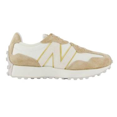 Imagem de Tênis New Balance 327V1 Feminino, 39, Dourado
