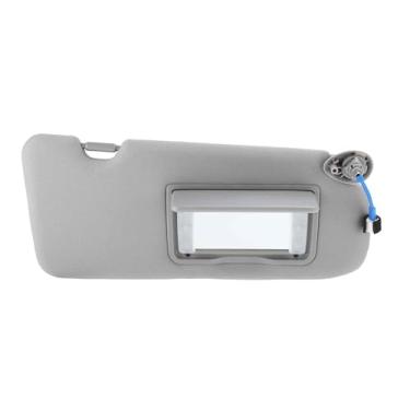 Imagem de A ABSOPRO Visor solar do lado direito adequado para Honda CR-V 2017-2022, com luz de penteadeira | Espelho de maquiagem | Cinza, substitui No.83230-TLY-H11ZB/83230TLYH11ZB