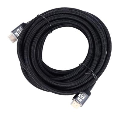 Imagem de aqxreight Cabo de Interface Multimídia HD Banhado a Ouro 8K Com Suporte para 48 Gbps Dynamic HDR VRR QMS HD Cabo para TV Monitor de Computador Tipo 2 Material de 16,4 Pés e Livre para Ouro Longo