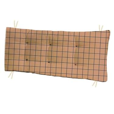 Imagem de Almofada Futon Grande 110x35 cm Estampada para Banco e Cadeira Almofada Decorativa Moderna para Sala Varanda e Jardim (listrado)