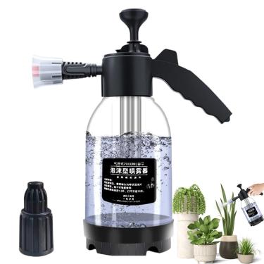 Imagem de Pulverizador Manual - Garrafa de Spray de Água Pressurizada Multiuso Estanque de 2 Litros | Borrifador para Plantas e Flores,Para Limpeza de Casa Legumes Flores e Vidro de