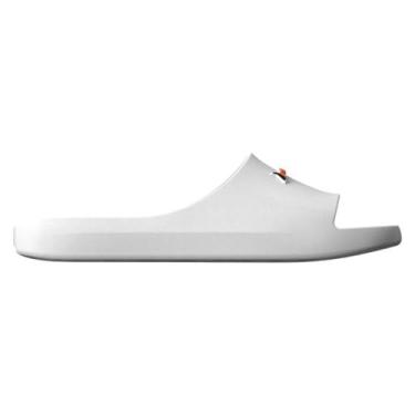 Imagem de Chinelo Masculino Drip Slide Branco Laranja Rider 11983-AV746