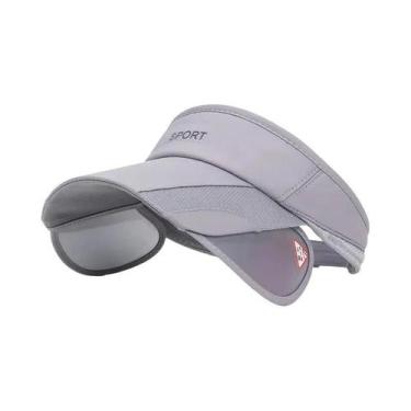 Imagem de Chapéu De Proteção Solar Casual Para Verão Masculino E Feminino Com Ab