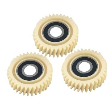 Imagem de oshhni Conjunto de 3 Engrenagens para Reparo de Motor de Bicicleta Elétrica, 35 Dentes, Profissional, 47,5 x 13 mm, Componentes para Bicicletas Elétricas de, Rolamento de 12 Mm