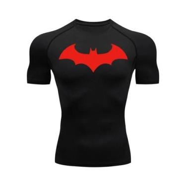 Imagem de Camiseta De Compressão Masculina De Secagem Rápida Com Estampa De Morc