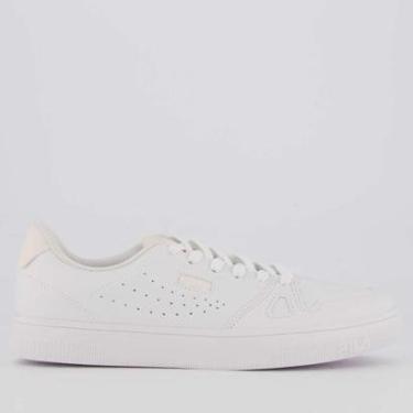 Imagem de Tênis Fila Daily Feminino Branco e Rosa-Masculino