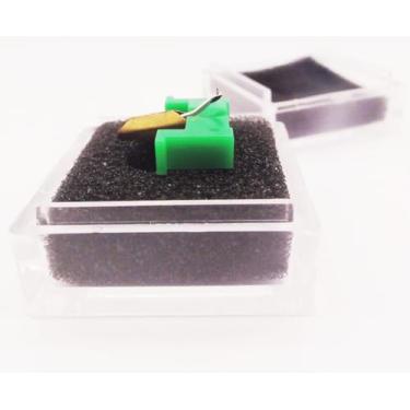 Imagem de Uma nova agulha Stylus de substituição de cartucho de toca-discos encaixotado para Shure M70B N70B N72B M70EJ M110E ME910EJ LP vinil gramofone fonógrafo toca-discos acessórios