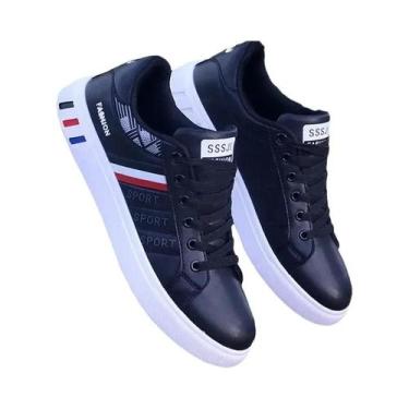 Imagem de Tênis Esportivos De Luxo Masculinos Primavera Outono 2024 Calçados De 