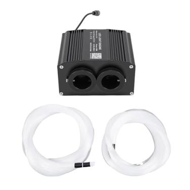 Imagem de Dpofirs Kit de Luz de Teto de Estrela de Fibra óptica de 18W RGBW LED Kit de Forro de Luz de Estrela Dupla Com Controle Remoto para Decoração de Casa e Carro (EU)