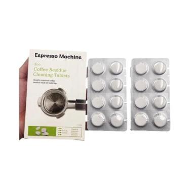Imagem de 16 Unidades De Comprimidos De Limpeza Para Máquina De Café Expresso Br