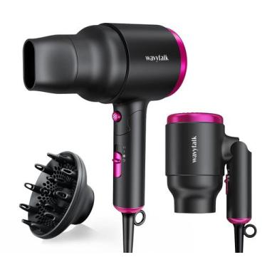 Imagem de Secador de cabelo Wavytalk Wavytalk 1600W leve com difusor