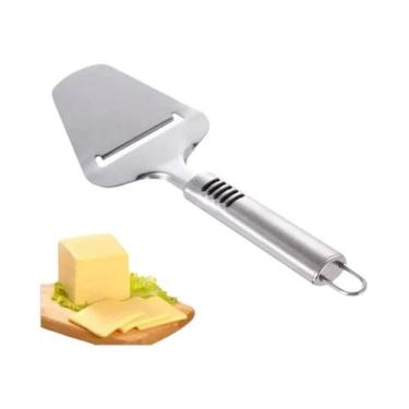 Imagem de Descascador De Queijo Em Aço Inoxidável Prata, Cortador E Ferramenta D