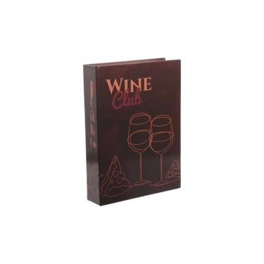 Imagem de Kit Acessórios Para Abrir Vinho Com Estojo Livro - Hauskraft