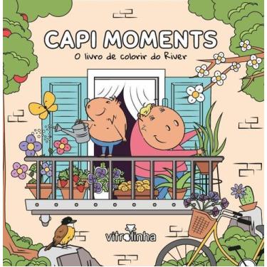 Imagem de Capi Moments - O Livro de Colorir do River - VITROLA COMERCIAL, Sortid