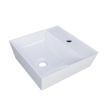 Imagem de Cuba Apoio Angular Quadrada Volcano Aq33w Branca Branca