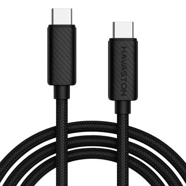 Imagem de Cabo Type C - Type C Preto Turbo Veloz Para Smartphone Top