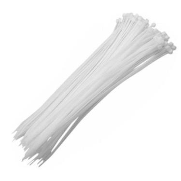 Imagem de Abraçadeira de Nylon 536 x 13,7 mm Branca 50 Un  Frontec