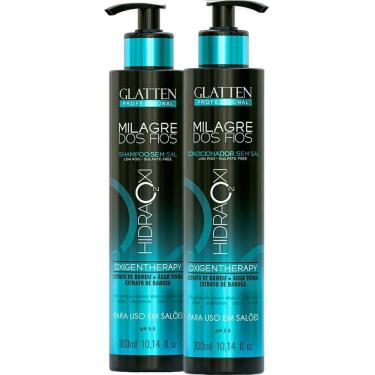 Imagem de Glatten Milagre Dos Fios Hidraoxi - Kit Terapia De Oxigênio Duo (2 Produtos)