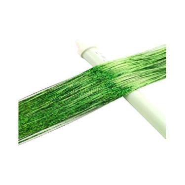 Imagem de Extensões De Cabelo Sintético Colorido Arco-Íris Com Brilho 93/120cm, 